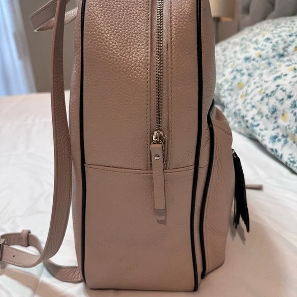 Kate Spade Blush and Black Backpack - Picture 5 of 10